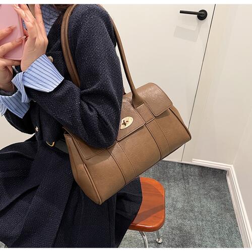 PU Leather Shoulder Bag